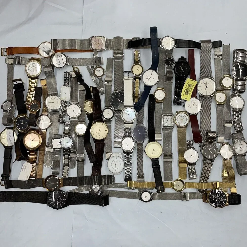 Wholesale watch lot of Skagen watches untested Qty 50 LAN50